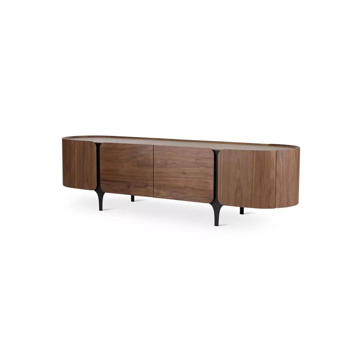 Meuble TV Esmay Noyer 200cm