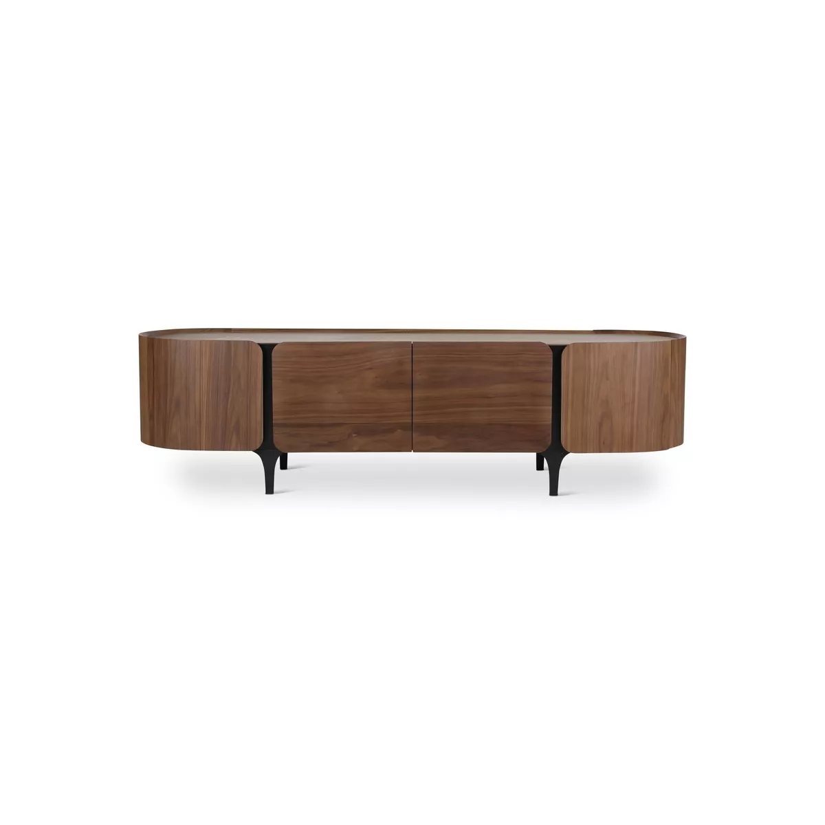 Meuble TV Esmay Noyer 200cm