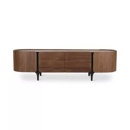 Meuble TV Esmay Noyer 200cm
