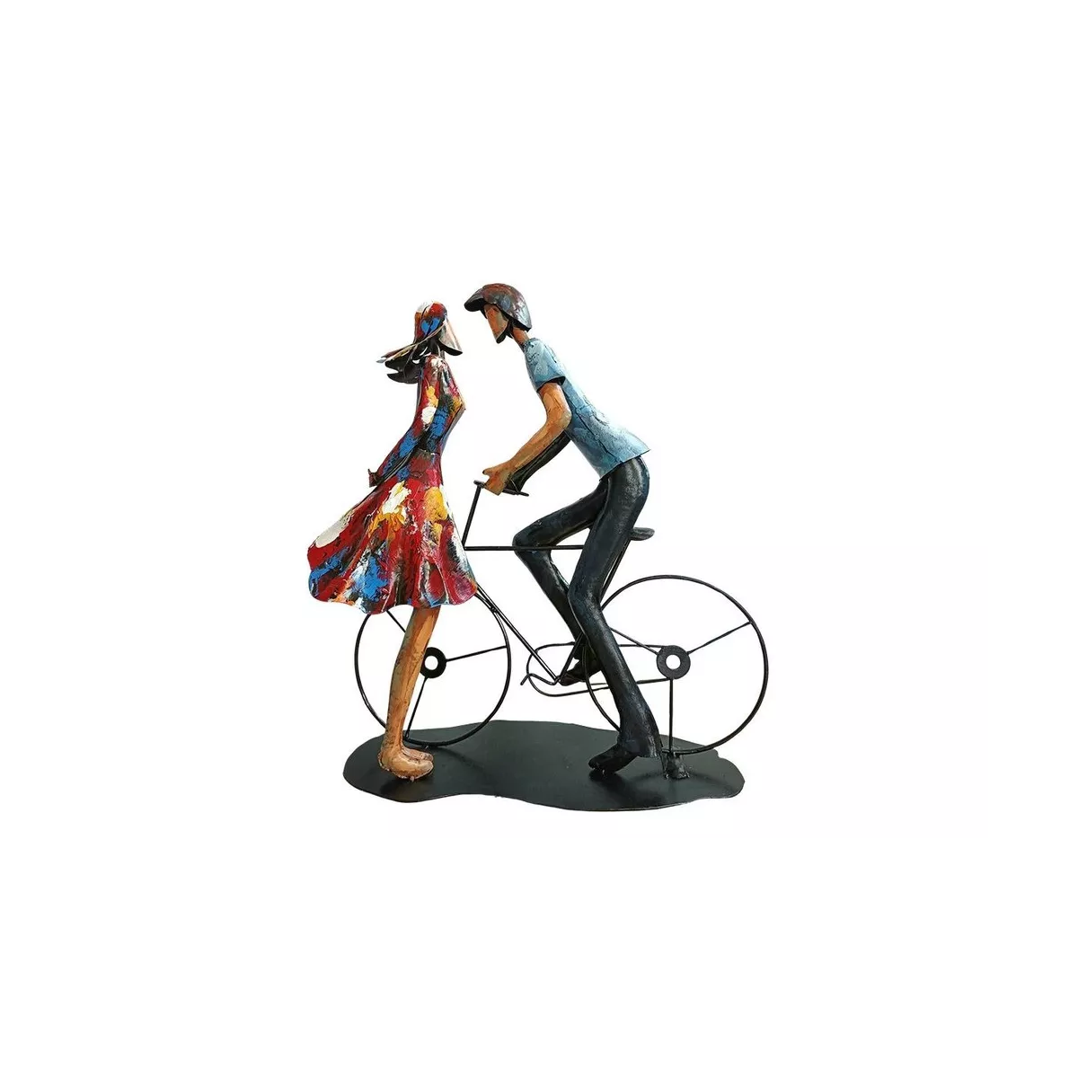 Couple  Métal Vélo Pigment