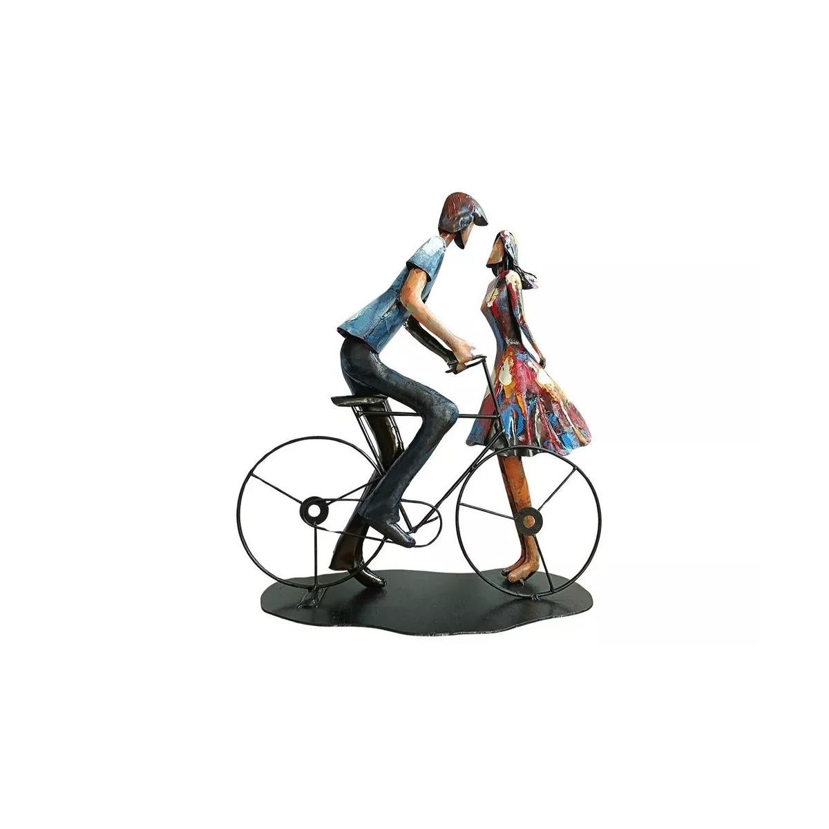 Couple  Métal Vélo Pigment
