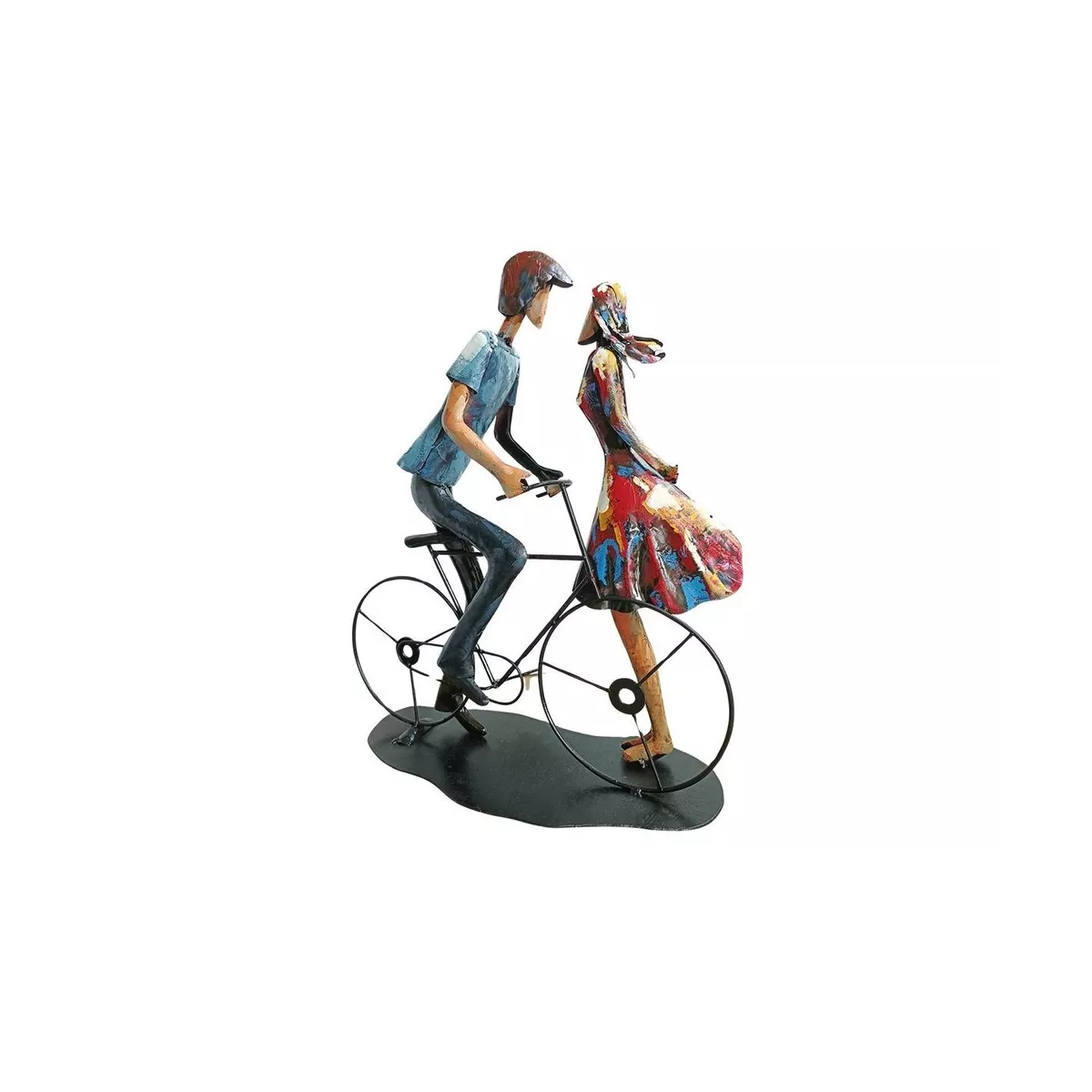 Couple  Métal Vélo Pigment