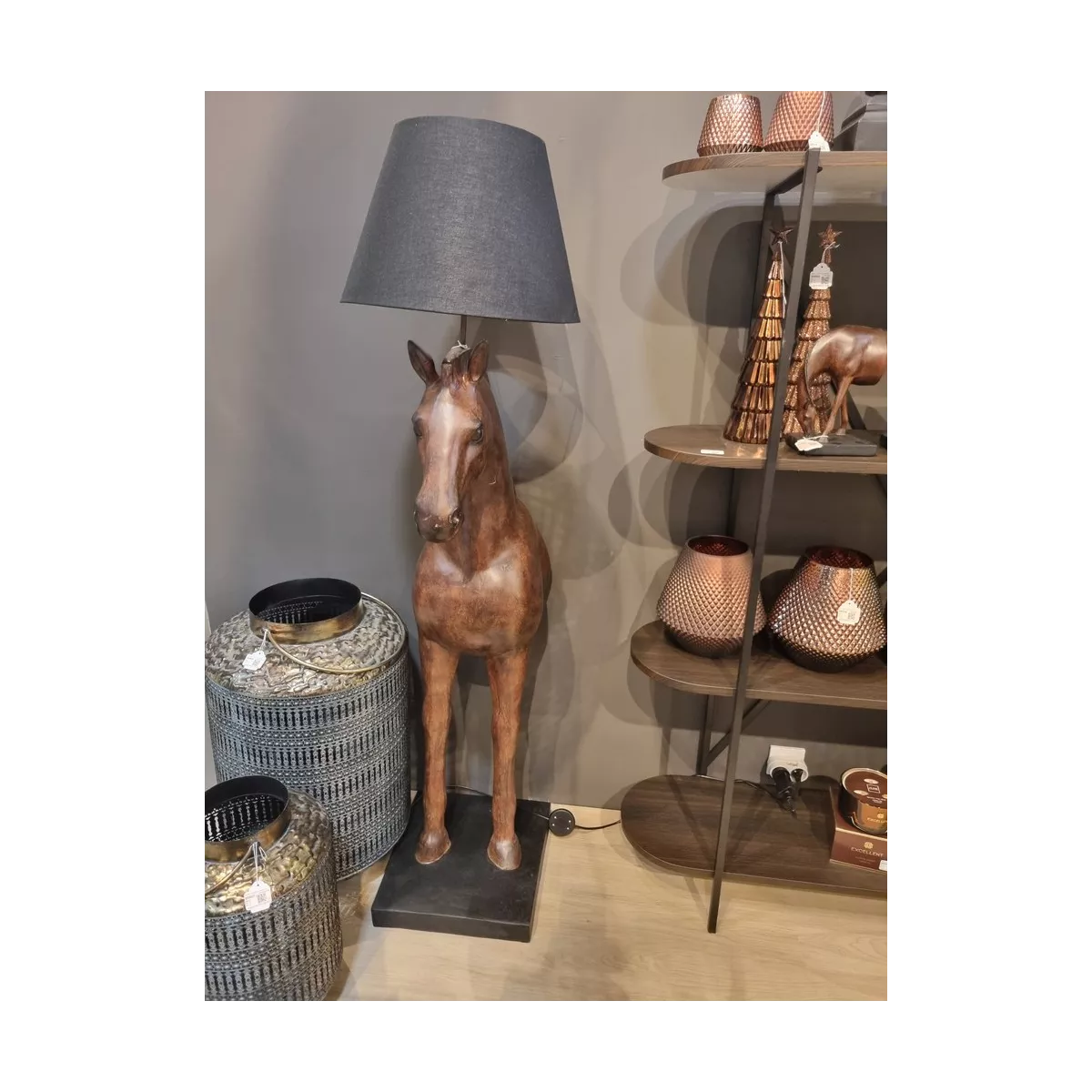 Lampadaire Cheval h153