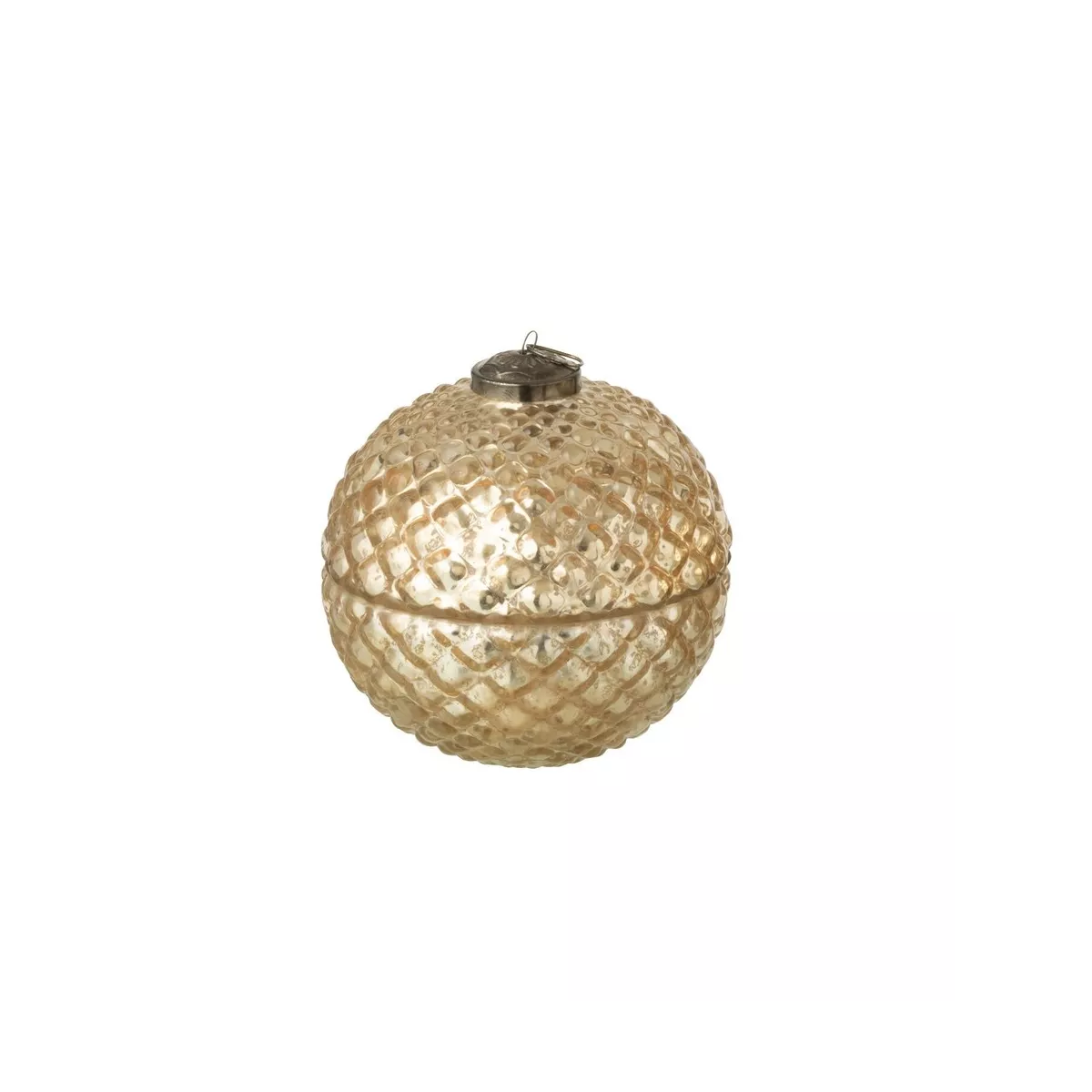 Bougie Parfumée Boule Or H.13cm