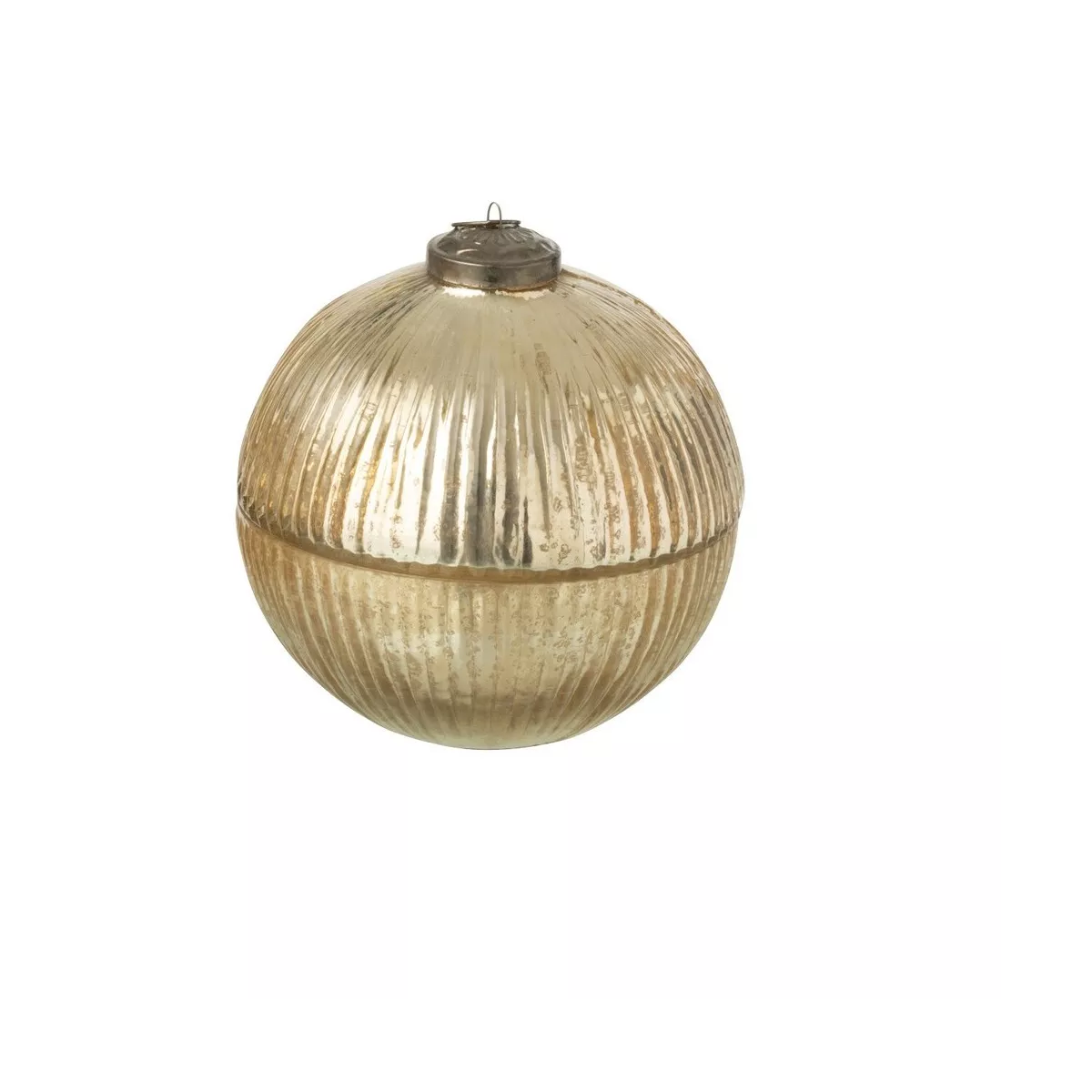 Bougie Parfumée Boule Or H.13cm