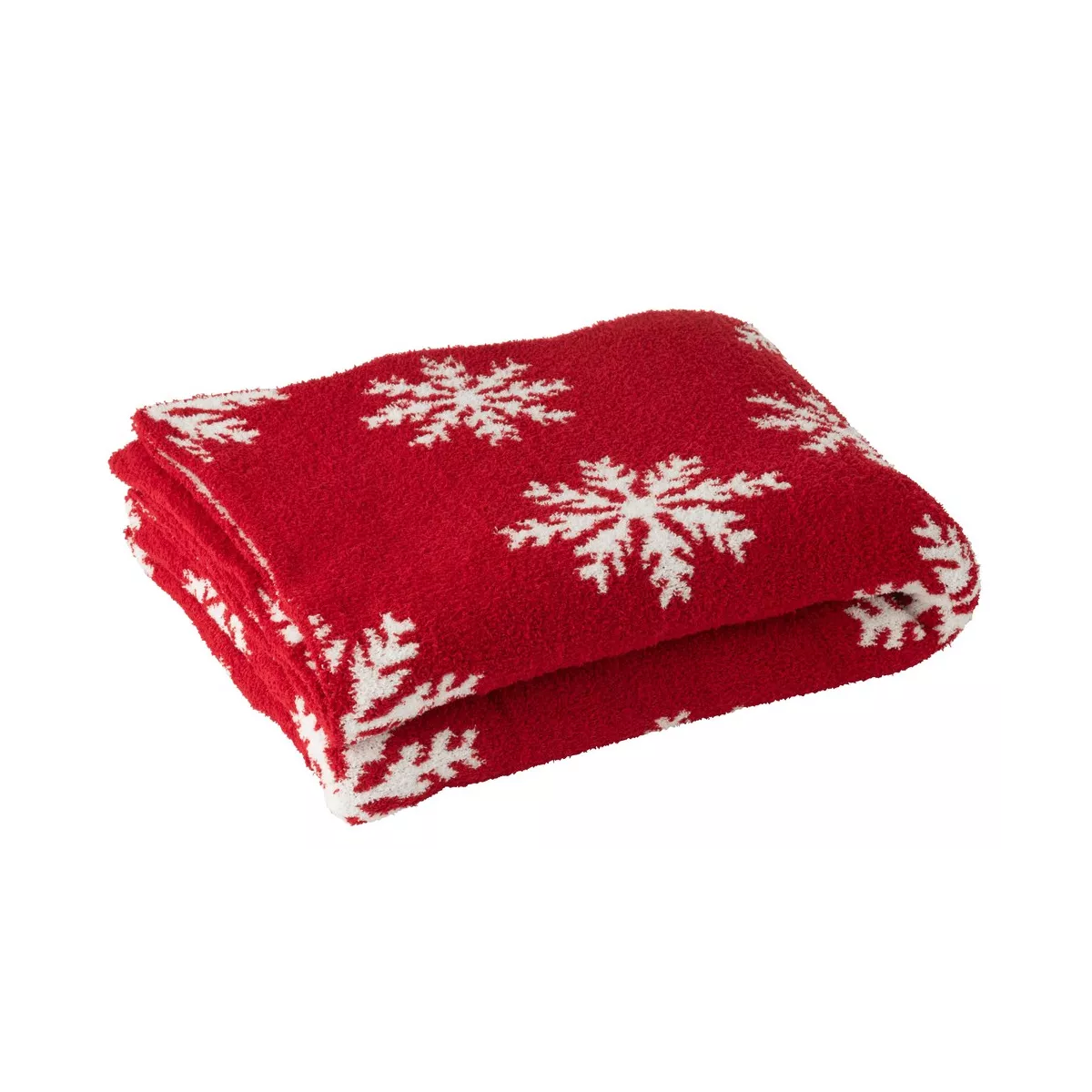 Plaid Flocon Rouge 130x170
