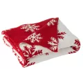 Plaid Flocon Rouge 130x170