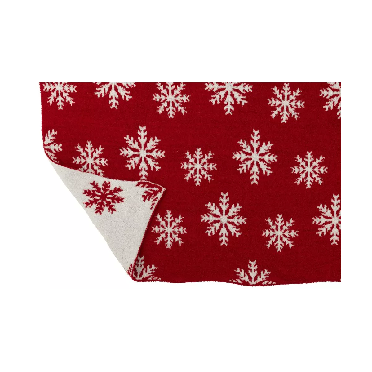 Plaid Flocon Rouge 130x170