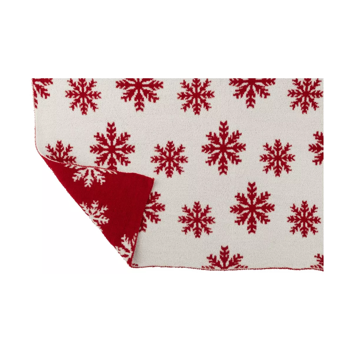 Plaid Flocon Rouge 130x170