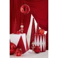 Lampe Led Boule Noël Rouge 20x20