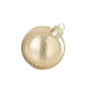 Lampe Led Boule de Noël Dorée 20x20