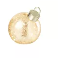 Lampe Led Boule de Noël Dorée 15x15