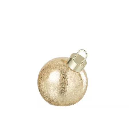 Lampe Led Boule de Noël Dorée
