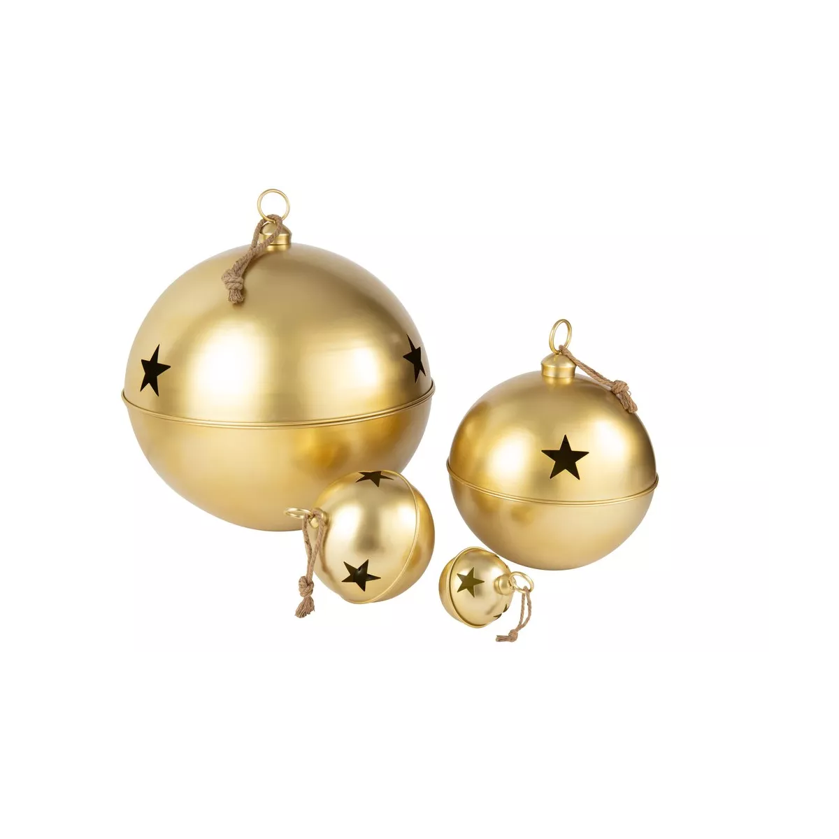 Déco Boule de Noël Dorée 30x30