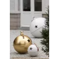 Déco Boule de Noël Dorée 30x30