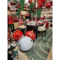 Déco Boule Noël Rouge 51x51