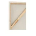 Tableau Blanc 4 Fleurs de Pissenlit 100x100