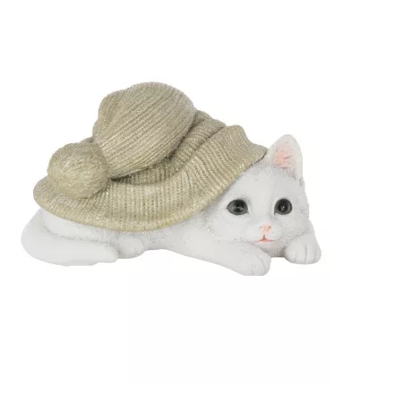 Sculpture avec bonnet H.9cm