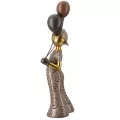 Statue Jeune avec des ballons  H.33cm