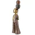 Statue Jeune avec des ballons  H.33cm