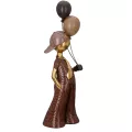 Statue Jeune avec des ballons  H.43cm