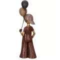 Statue Jeune avec des ballons  H.43cm