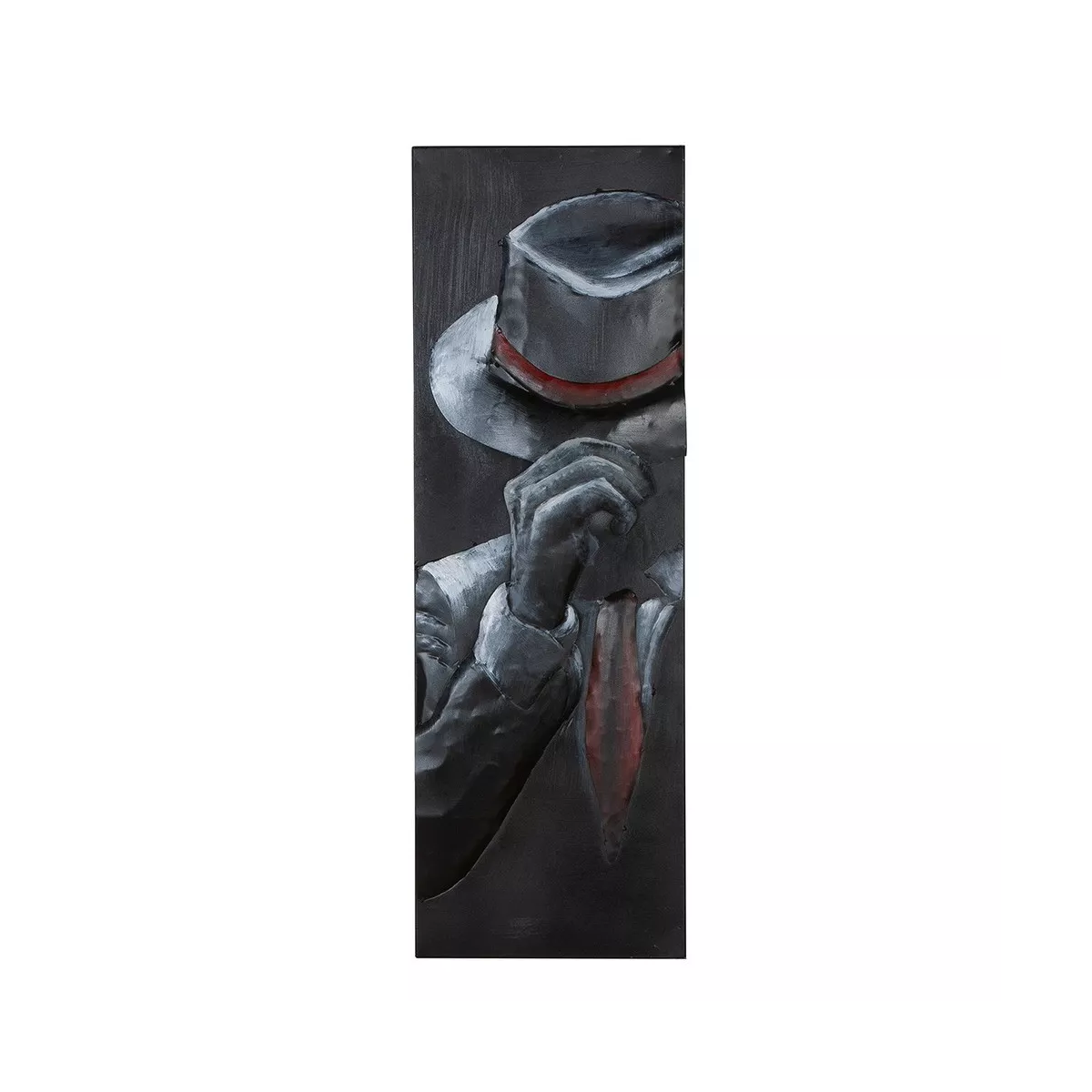 Décoration Murale Homme chapeau h.90cm