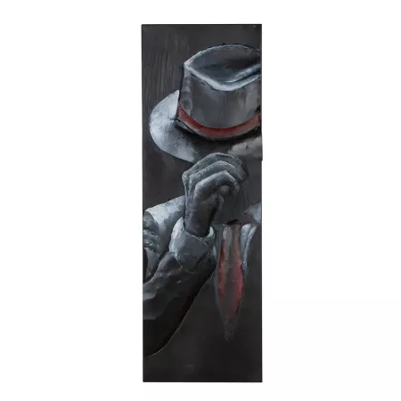 Décoration Murale Homme chapeau h.90cm