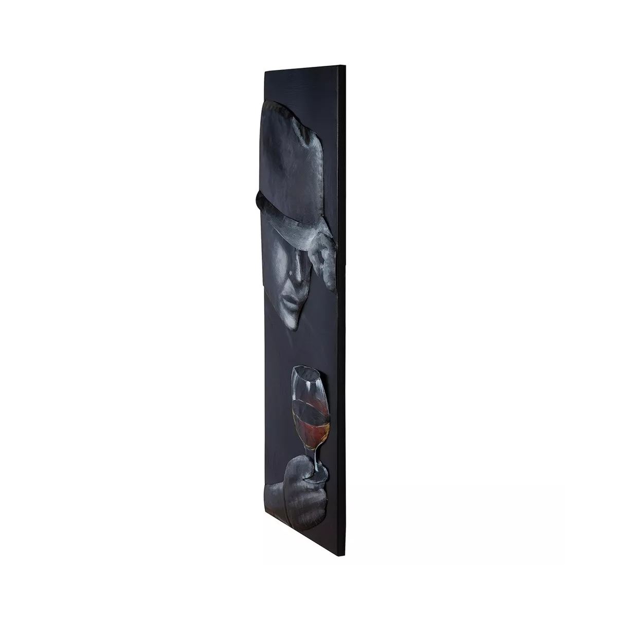 Décoration Murale Homme avec verre h.90cm