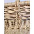 Malle Osier Naturel  Couvercle Emboité 60x40