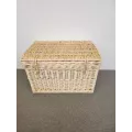 Malle Osier Naturel  Couvercle Emboité 60x40