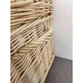 Malle Osier Naturel  Couvercle Emboité 60x40