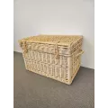 Malle Osier Naturel  Couvercle Emboité 60x40