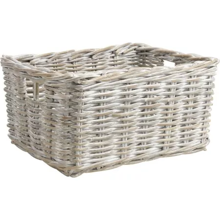 casier de rangement en rotin