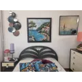 Tableau Métal Portofino 92x92
