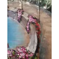 Tableau Métal Portofino 92x92