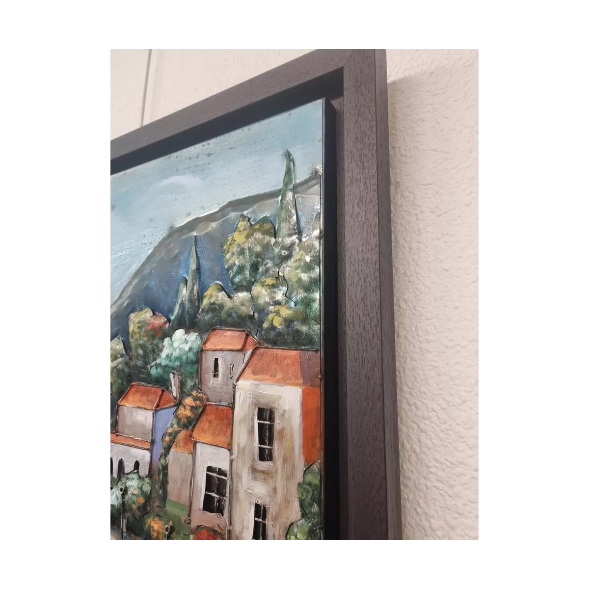 Tableau Métal Portofino 92x92