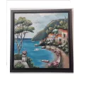 Tableau Métal Portofino 92x92