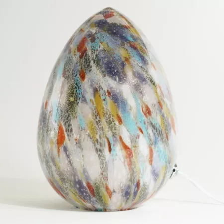 Lampe Oeuf en Verre H.30cm