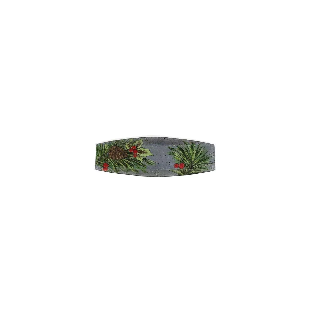 Coupe en verre Rectangulaire Pomme de Pin 51x19