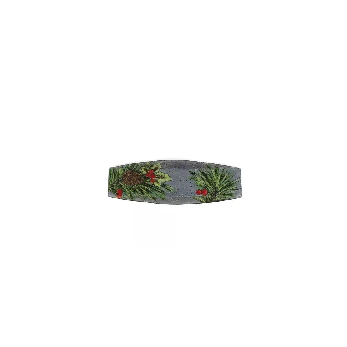 Coupe en verre Rectangulaire Pomme de Pin 51x19