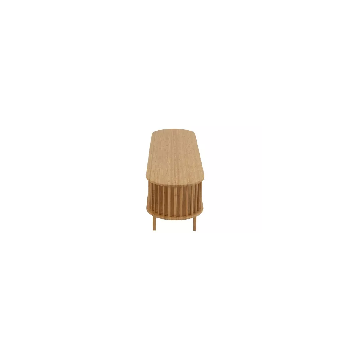 Meuble TV Bambou/Rotin Live 150 x40 cm