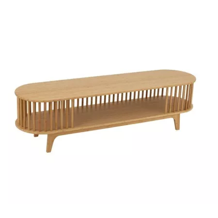 Meuble TV Bambou/Rotin Live 150 x40 cm