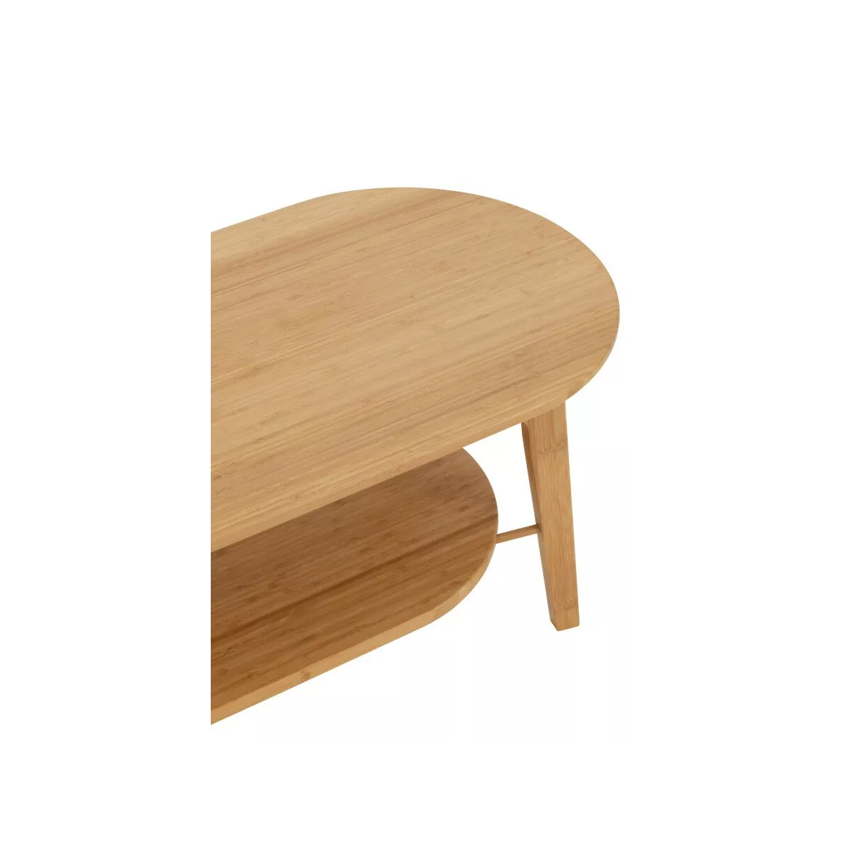 Table basse Ovale Live Bambou/Rotin 120x45 cm