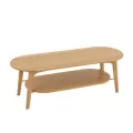 Table basse Ovale Live Bambou/Rotin 120x45 cm