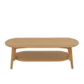 Table basse Ovale Live Bambou/Rotin 120x45 cm