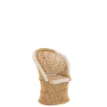 Fauteuil en Roseau/Bambou Live