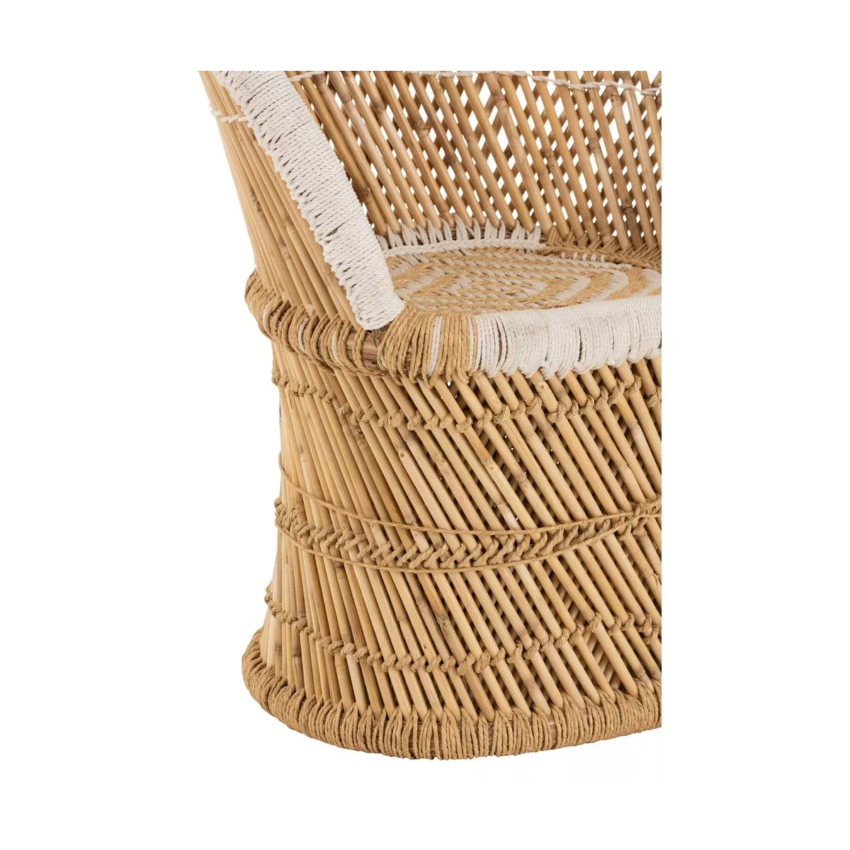 Fauteuil en Roseau/Bambou Live