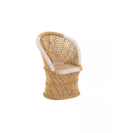 Fauteuil en Roseau/Bambou Live