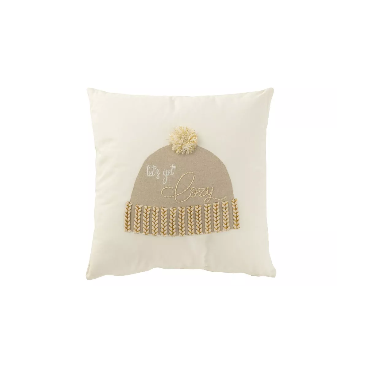 Coussin Brodé Bonnet